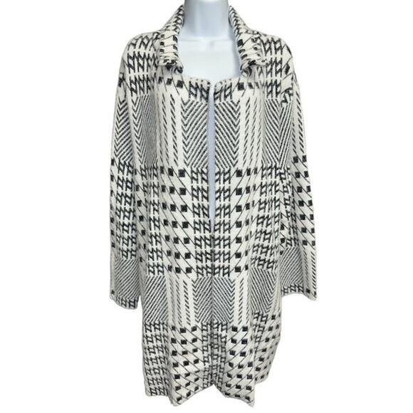 Liverpool Los Angeles 2X Cardigan Sweater Coatigan Open Front Soft Heavy Pockets - Picture 2 of 6